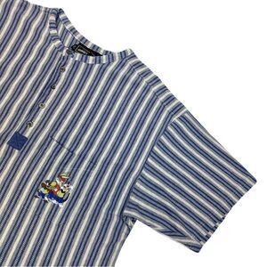 Rare Vintage 90s Looney Tunes Henley Loungewear T-Shirt